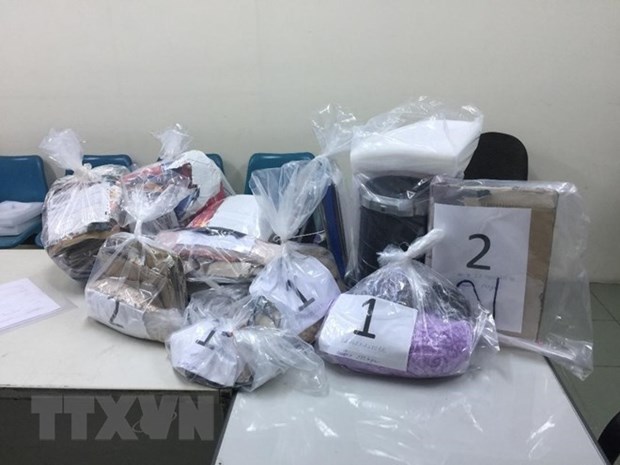 HCM City Customs seize drugs sent from Europe hinh anh 1