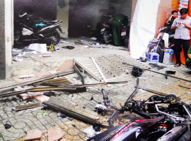 Seven prosecuted, arrested for explosion at police station in HCM City hinh anh 1