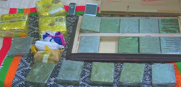 Drugs smuggler arrested in Son La hinh anh 1