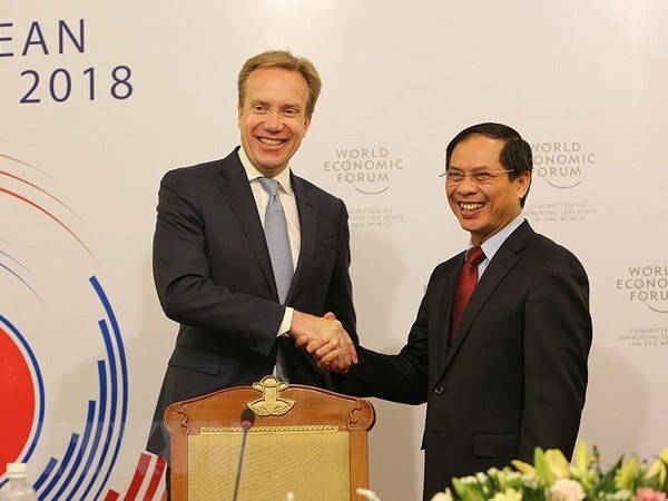Preparations for World Economic Forum on ASEAN reviewed hinh anh 1