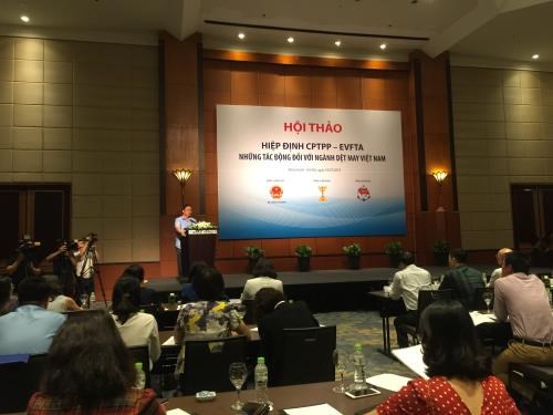 Impact of new-generation FTAs on textile industry discussed hinh anh 1