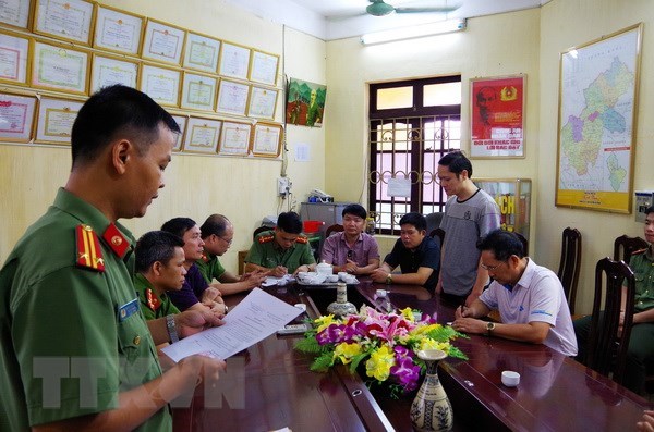 Man arrested for involvement in exam cheating in Ha Giang hinh anh 1