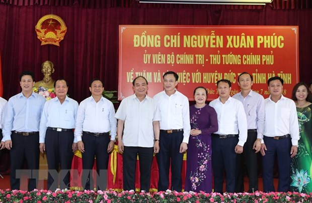 PM asks Duc Tho to become first new rural district in Ha Tinh hinh anh 1