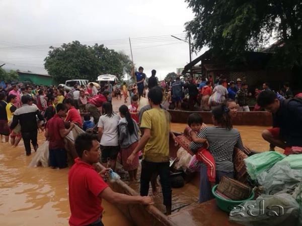 Hundreds missing after hydropower dam collapses in southeast Laos hinh anh 1