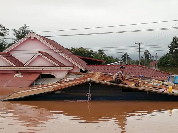 VFF President extends sympathy over Laos’ dam collapse hinh anh 1