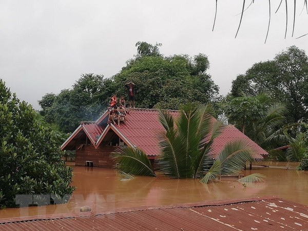 Dam burst in Laos will not affect Vietnam’s Mekong Delta hinh anh 1