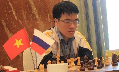 Liem attends Super Grandmaster Chess event in China hinh anh 1