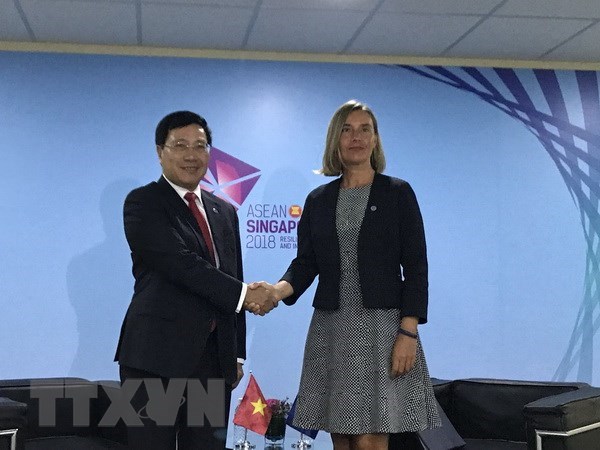 Deputy PM urges EU to remove yellow card on Vietnamese seafood hinh anh 1