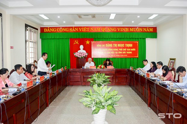 Vice President visits Soc Trang province hinh anh 1
