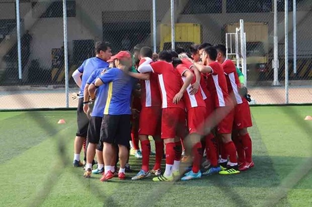 Vietnam’s U23 football team ready to play Pakistan at ASIAD 2018 hinh anh 1