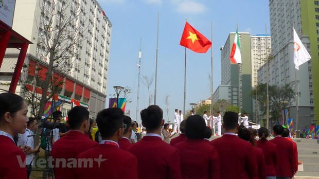 Vietnamese flag flies at ASIAD 18 hinh anh 1