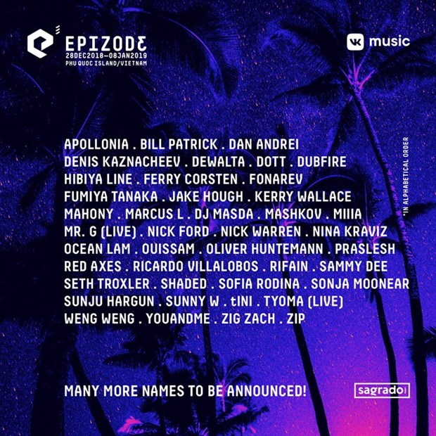 Epizode festival announces second wave of acts hinh anh 1