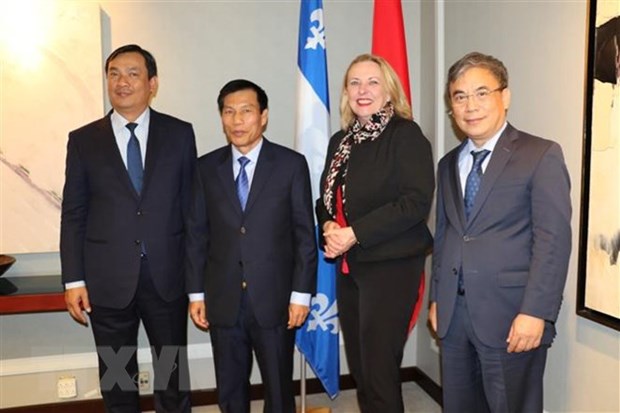 Vietnam enhances ties with Canada’s Quebec province hinh anh 1