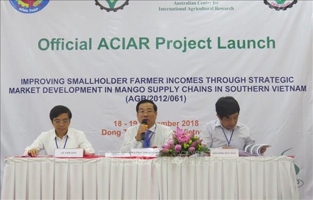 Australian project helps improve mango famers’ income hinh anh 1