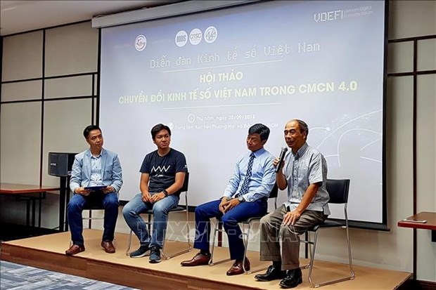 Workshop discusses transforming Vietnam’s digital economy in 4IR hinh anh 1