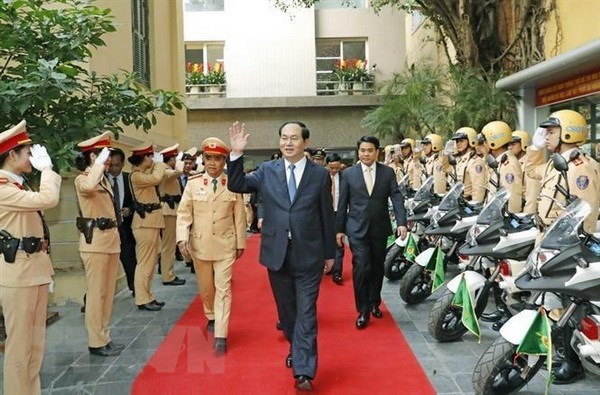 General Tran Dai Quang – respected commander of public security force hinh anh 1