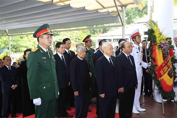 State funeral for President Tran Dai Quang begins hinh anh 4