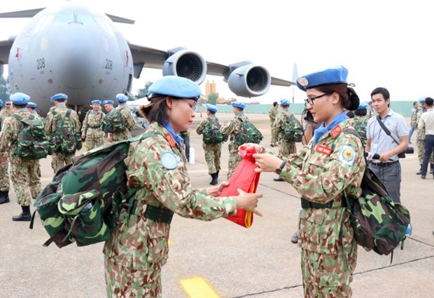 Send-off ceremony for peacekeeping field hospital staffers hinh anh 1