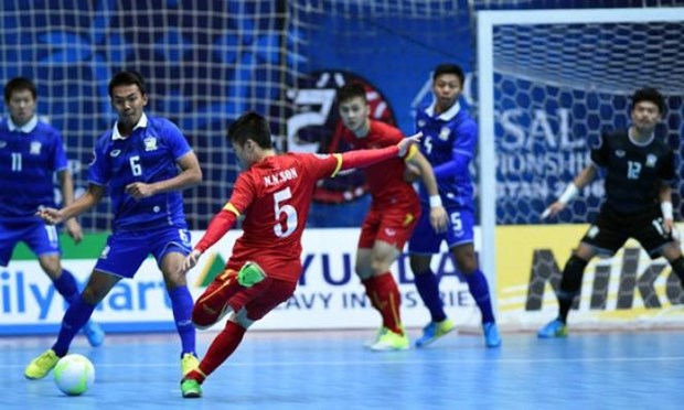 Vietnam in Group A at AFF futsal champs hinh anh 1