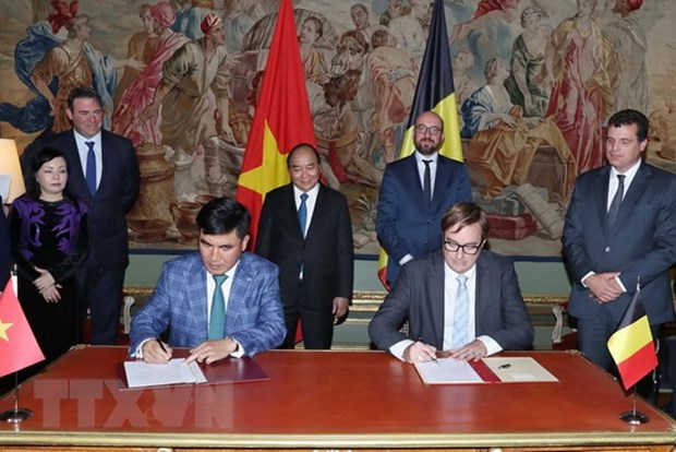 Vietnam, Belgium promote cooperation in multiple fields hinh anh 1