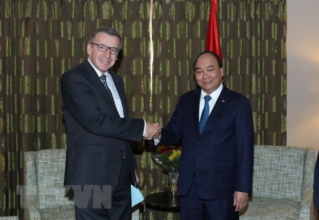 PM meets former Belgian Foreign Minister hinh anh 1