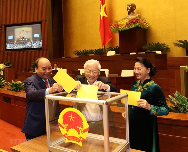 Legislators vote to elect State President hinh anh 1