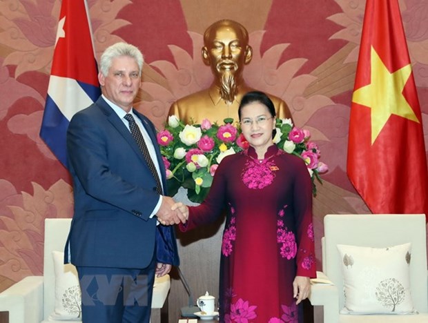 NA Chairwoman: Vietnam treasures friendship with Cuba hinh anh 1