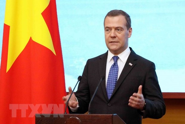 Russian Prime Minister concludes official trip to Vietnam hinh anh 1