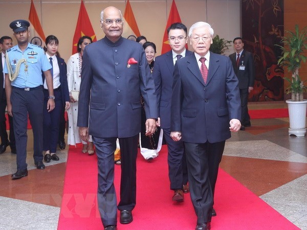 Indian President concludes State visit to Vietnam hinh anh 1