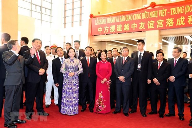 Vietnam-China Friendship Palace handed over after maintenance hinh anh 1