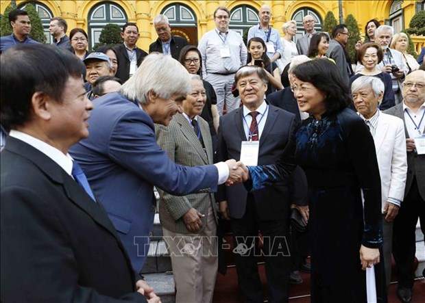 Vice President hosts artists to Asia-Europe new music festival hinh anh 1