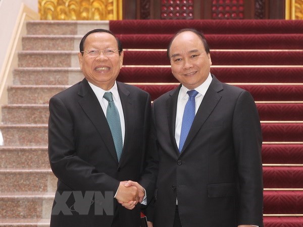 Government leader welcomes Cambodian Planning Minister hinh anh 1