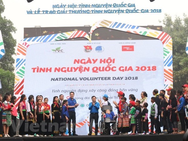 National volunteer festival 2018 launched hinh anh 1