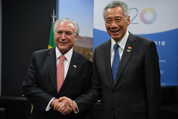 Singapore, Brazil agree to expand trade relations hinh anh 1