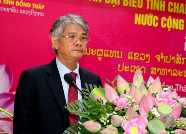 Dong Thap strengthens trade, investment partnership with Lao localities hinh anh 1