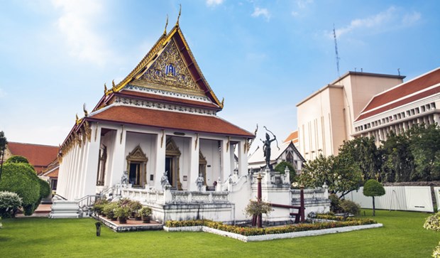 Nine sacred Buddha statues placed at Bangkok National Museum during New Year hinh anh 1