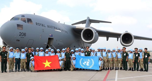 Peacekeeping force affirms Vietnam’s position hinh anh 1
