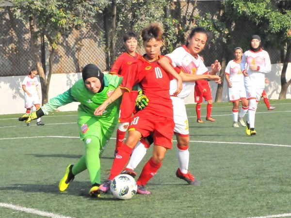 Vietnam gets ready for AFC Women’s U16 Championship hinh anh 1