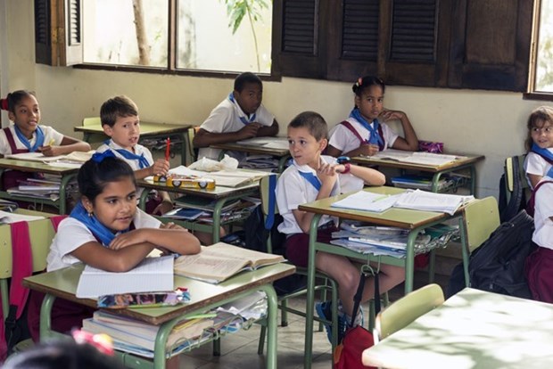Vietnam-Cuba friendship school built for Cuban handicapped children hinh anh 1