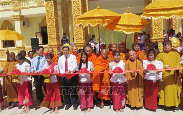 Can Tho: Khmer Theravada Buddhist Academy’s first phase completed hinh anh 1