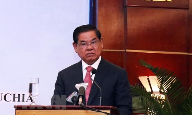 Vietnamese, Cambodian border provinces convene 10th meeting hinh anh 2