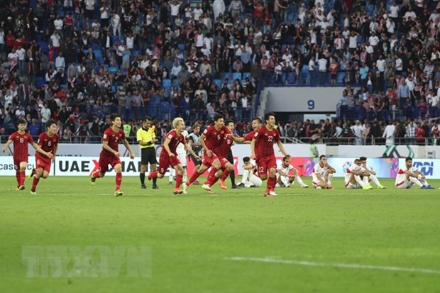 Vietnam’s victory over Jordan at Asian Cup grabs int’l headlines hinh anh 1
