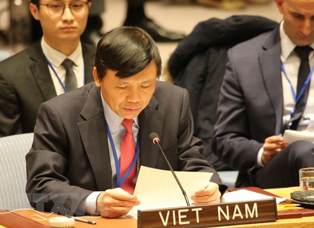 Vietnam calls for compliance to resolutions on Middle East issue hinh anh 1