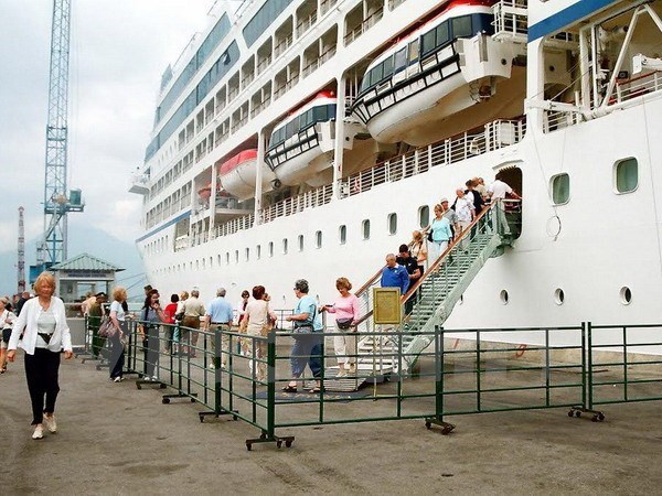 First cruise tourists land in Thua Thien-Hue in 2019 hinh anh 1