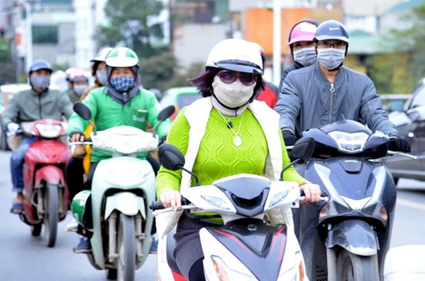 Hanoi chokes as air pollution increases hinh anh 1