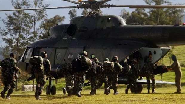 Indonesia: Gunmen fire at aircraft, one soldier dead hinh anh 1