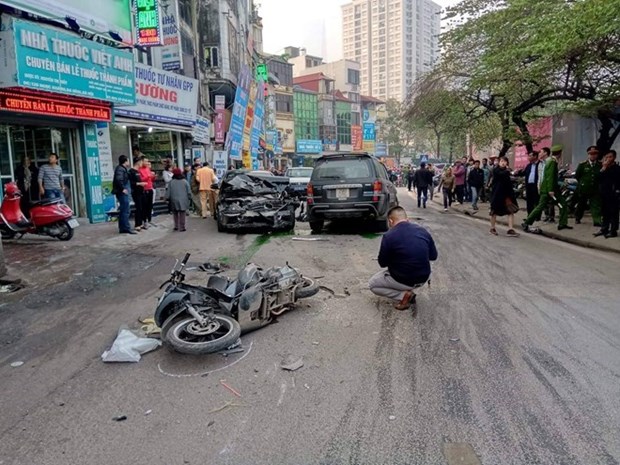 Traffic accidents kill 96 in five days of Lunar New Year holiday hinh anh 1