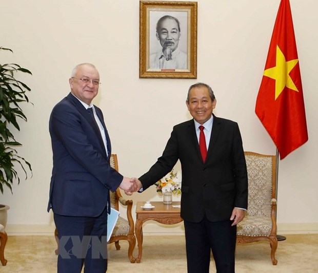 Deputy PM hosts deputy head of Russian President’s Anti-Corruption Department hinh anh 1