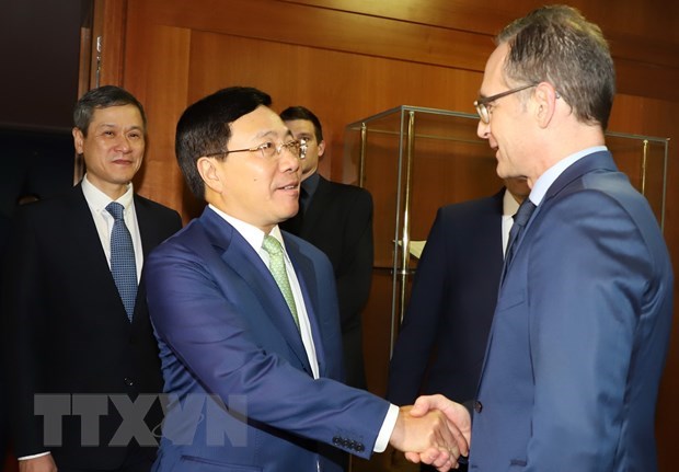 German FM hails visit by Deputy Prime Minister hinh anh 1
