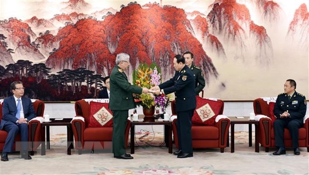 Vietnam, China bolster defence cooperation hinh anh 1